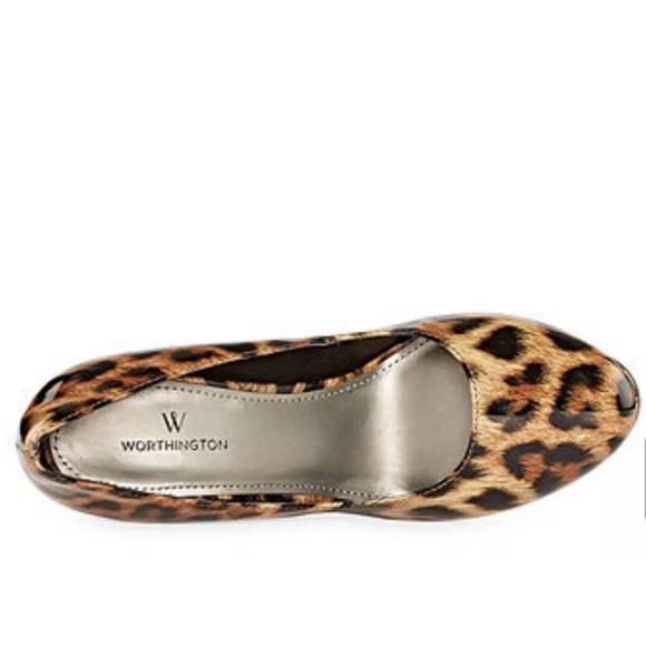 Worthington Jean Leopard 🐆 7M Pumps - Picture 4 of 6